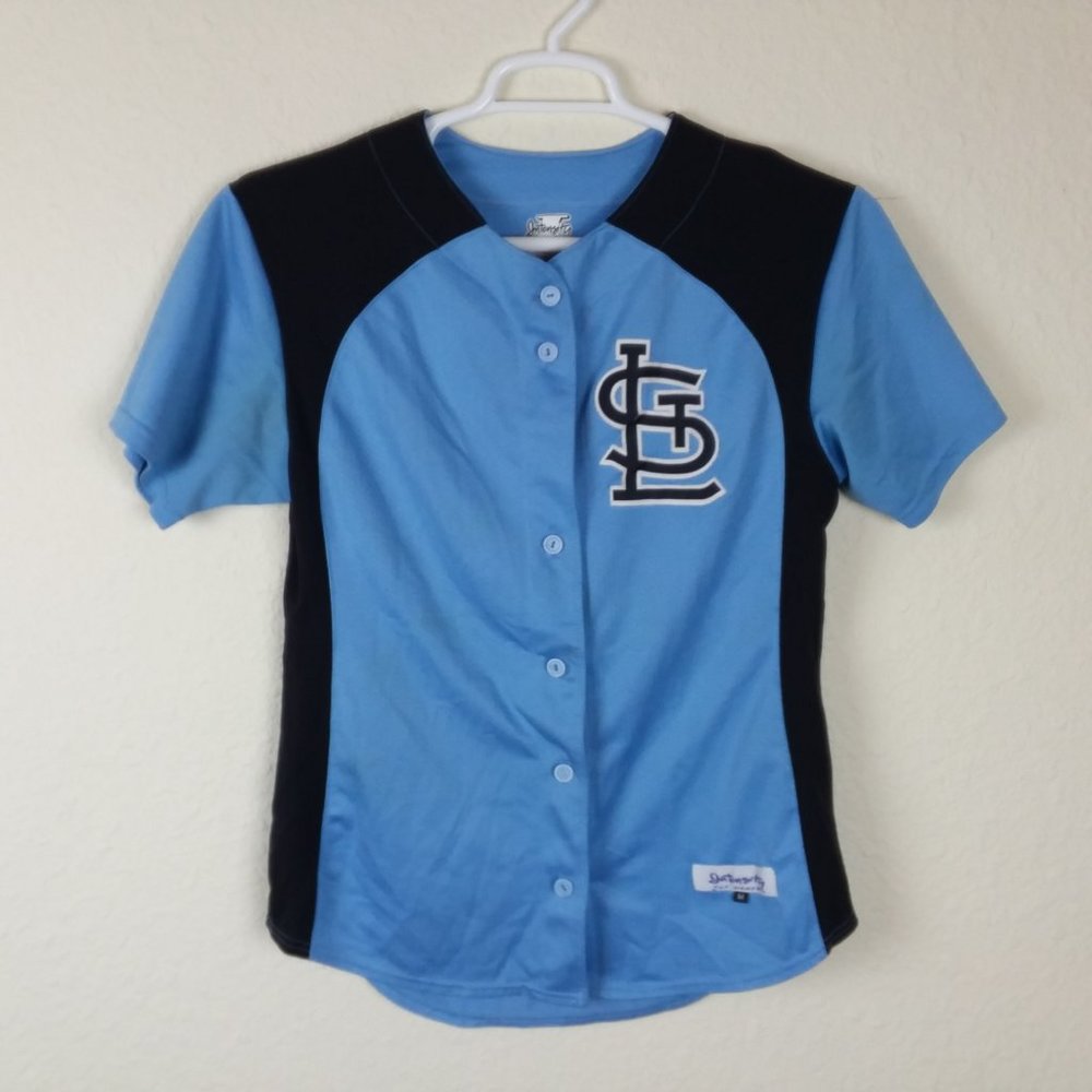 St. Louis Women's Button Shirt Jersey Intensity M